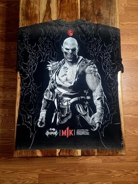Civil Regime/Mortal Kombat "BARAKA" Men's Black Graphic Tee